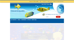 Desktop Screenshot of dreamaquatic.com